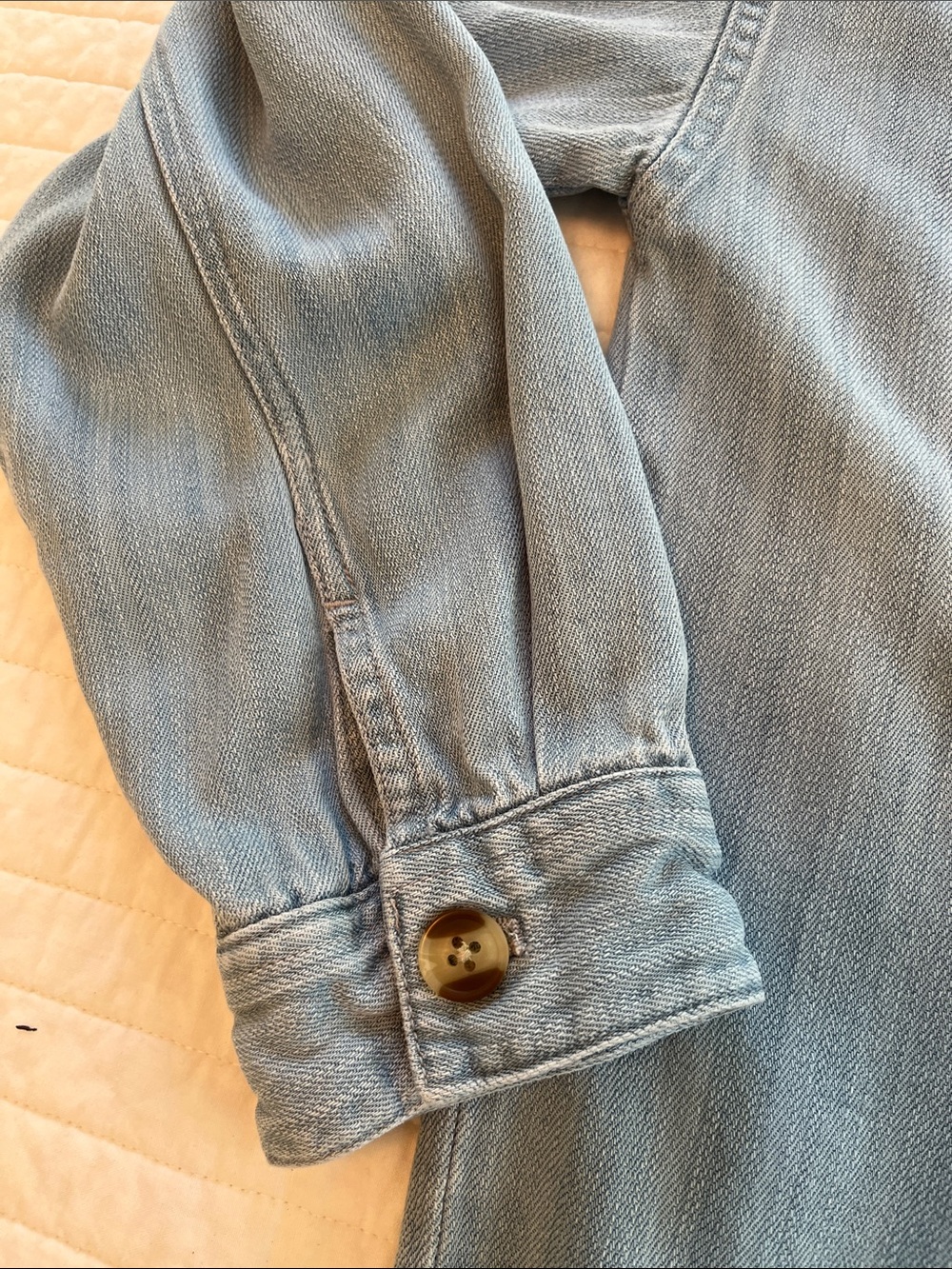 Thread & Supply Light Blue Denim Shirt - Picture 3 of 5